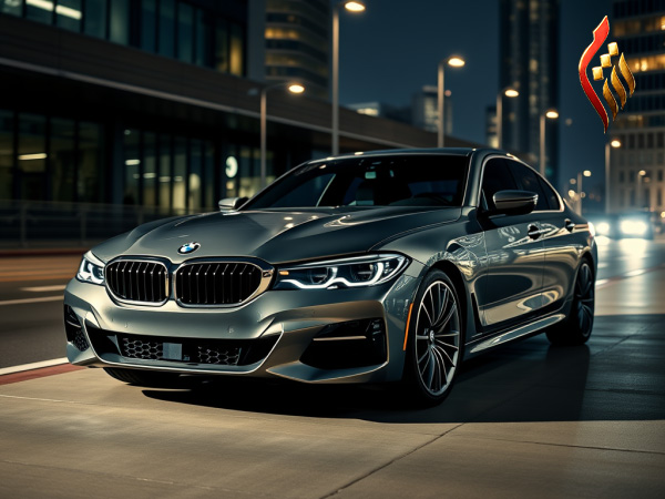 سيارة BMW جديدة فاخرة تجمع بين التصميم العصري والتكنولوجيا المتطورة